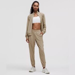 Lululemon Adapted State NWT Perforated HR Jogger 
Full Length Sheer Oak